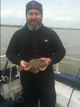 1 lb 2 oz Flounder by Unknown