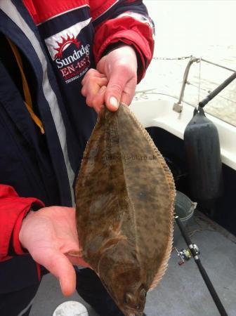 1 lb 8 oz Flounder by Chris Birmingham