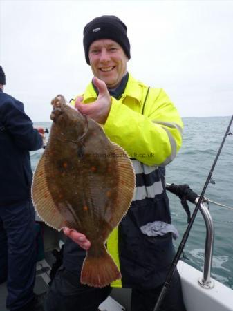 3 lb 2 oz Plaice by Mark