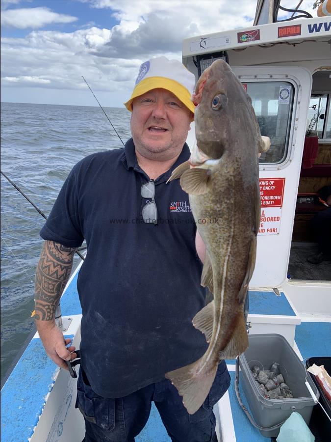 7 lb 8 oz Cod by Andy.