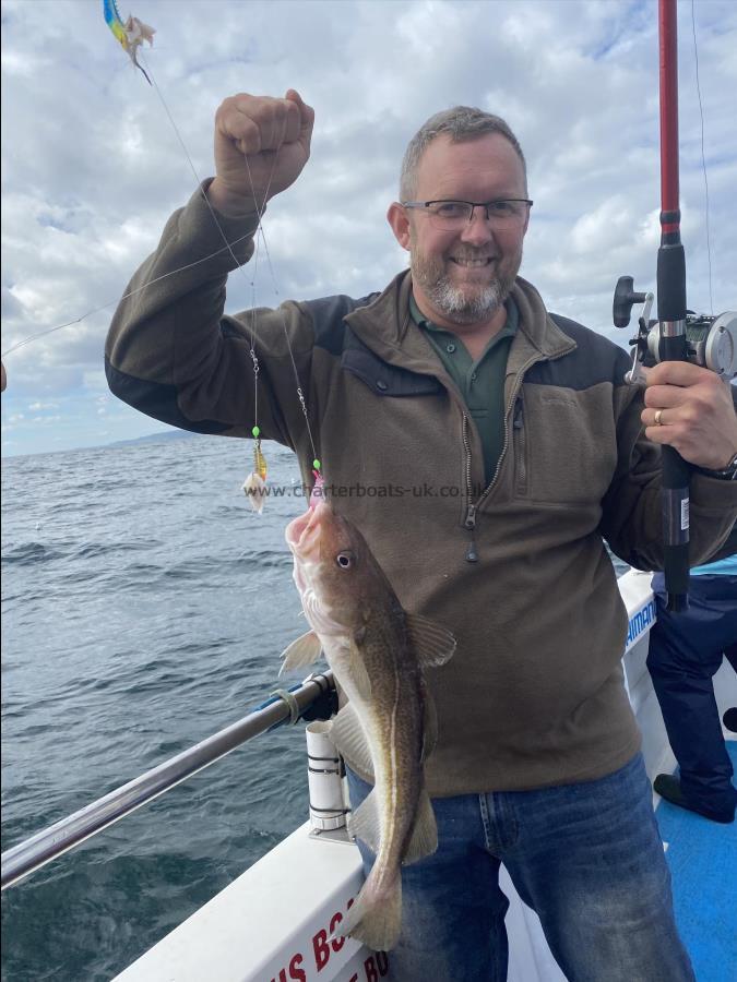 3 lb 4 oz Cod by Jamie.