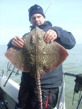 8 lb 10 oz Thornback Ray by Ian Curtis