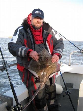 10 lb 14 oz Thornback Ray by Martin Donovan