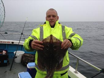 9 lb 9 oz Thornback Ray by Damien Downs