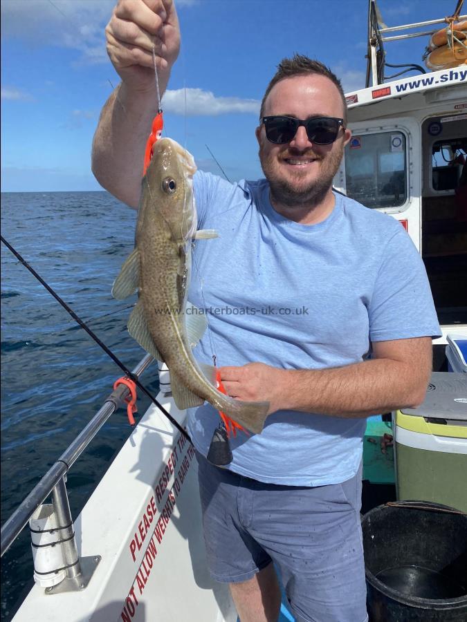 3 lb 4 oz Cod by Andy.