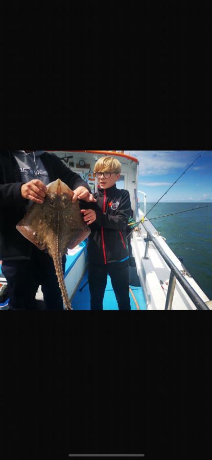 8 lb 7 oz Thornback Ray by Ethan