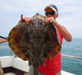 11 lb 1 oz Undulate Ray by Mick Mahoney