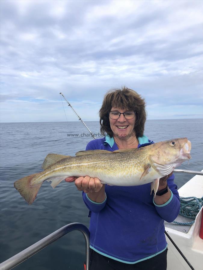 5 lb 4 oz Cod by Jan Hill