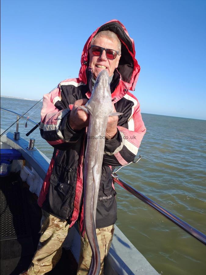 8 lb Conger Eel by Rick