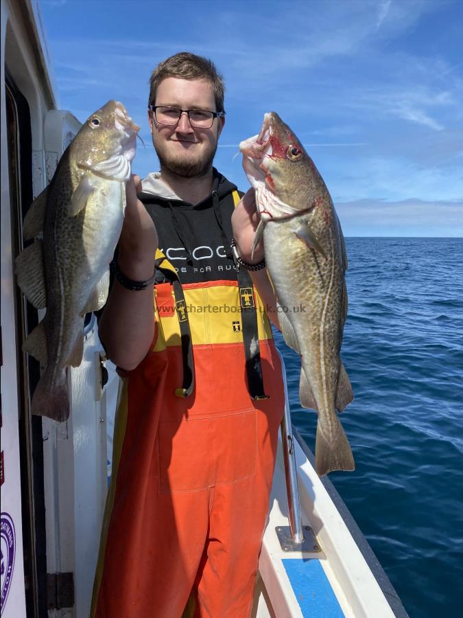 5 lb Cod by Charlie Ward. Son.