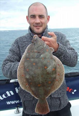 4 lb 14 oz Plaice by Bejay Poolton