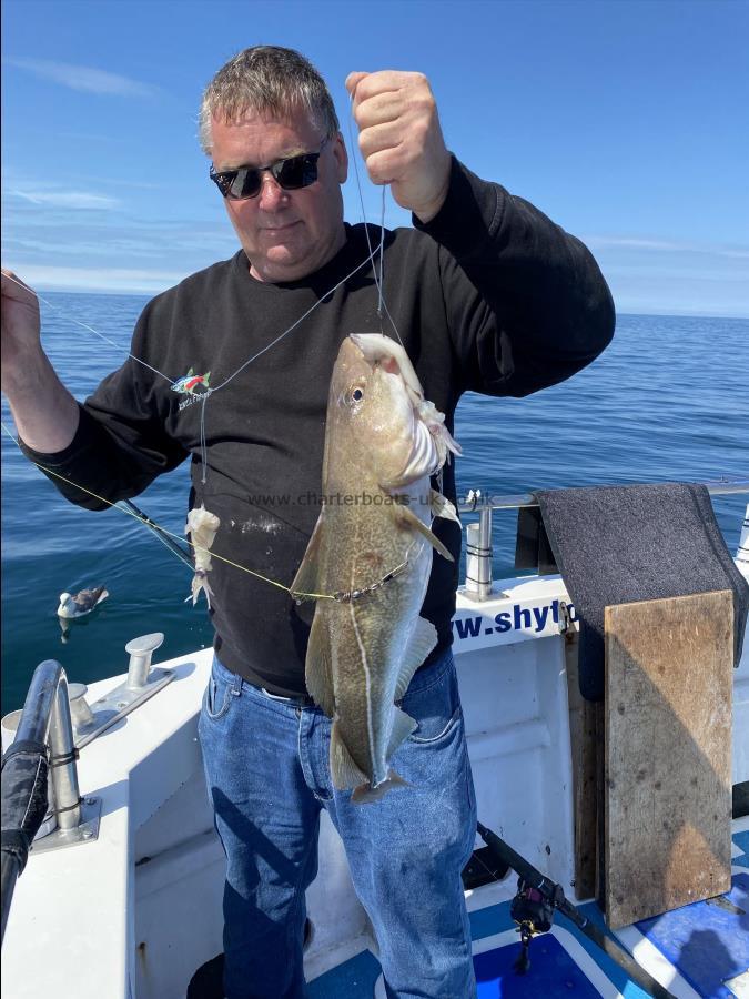 6 lb 2 oz Cod by Rich.