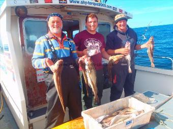 5 lb Cod by Peter Bloom. (Left)