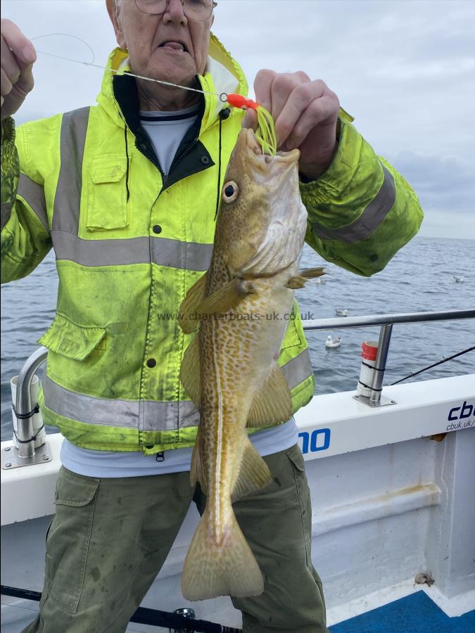 3 lb 8 oz Cod by Pete.