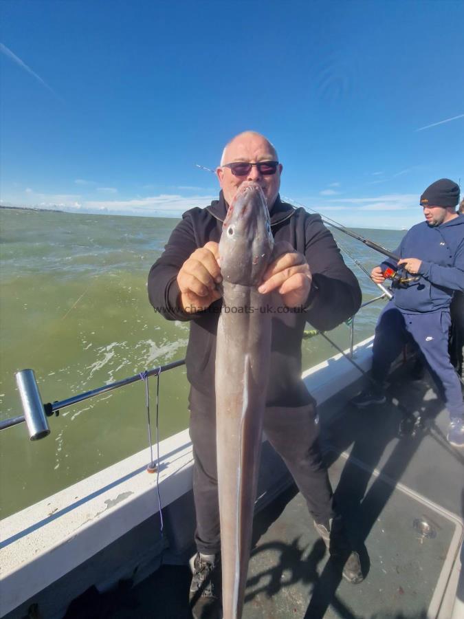 20 lb Conger Eel by Ian North