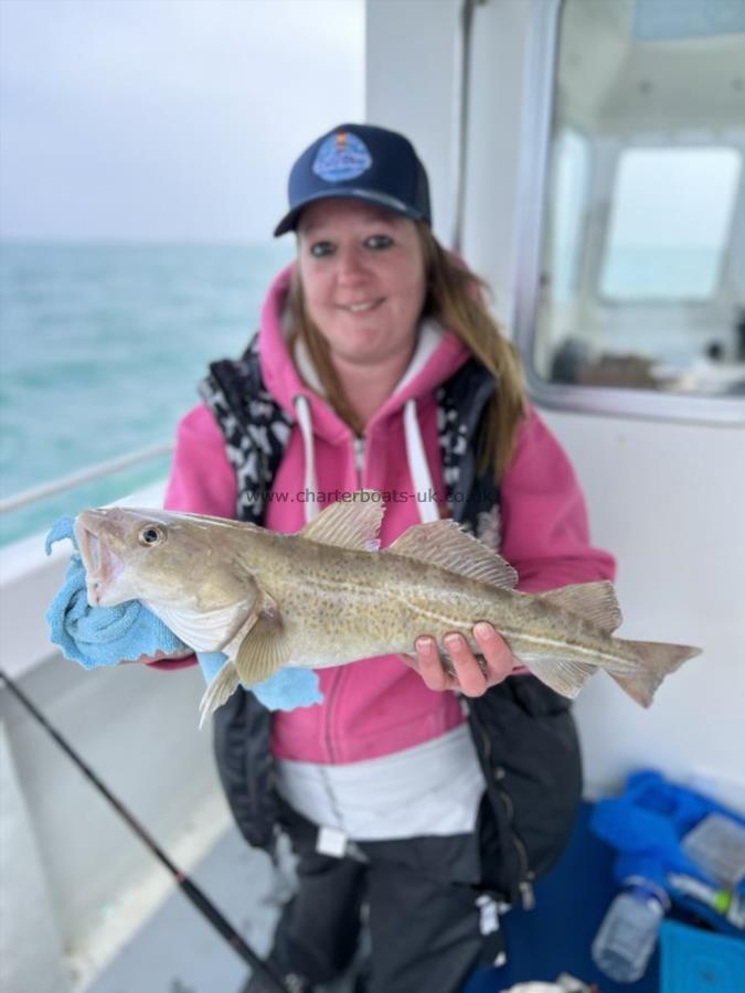 3 lb 5 oz Cod by Carron Rance