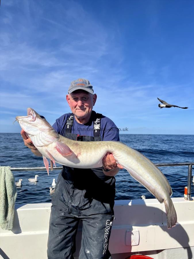 13 lb 4 oz Ling (Common) by Martin Novo