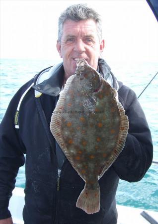 3 lb 8 oz Plaice by Mick Martin