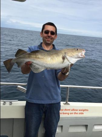 8 lb 1 oz Cod by Alastair Finch