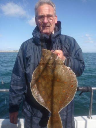 4 lb Plaice by Pete Hollingberry