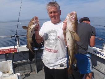 5 lb Cod by Stuart Burton.