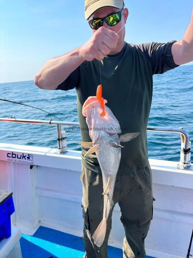 4 lb 7 oz Cod by Martin.