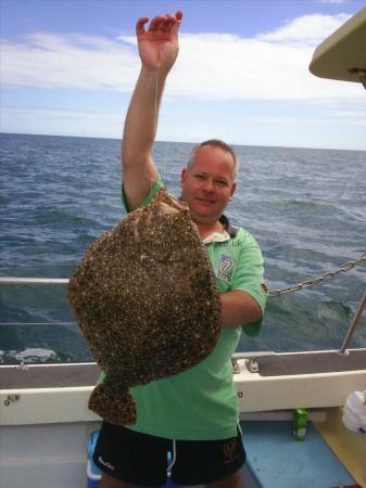 9 lb 7 oz Turbot by Richard East