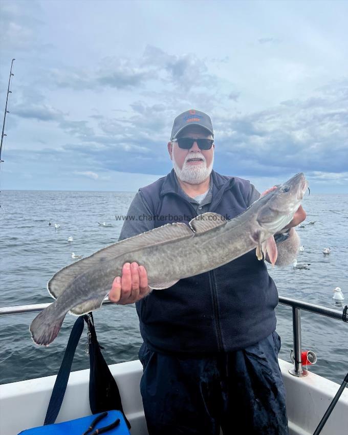 6 lb 8 oz Ling (Common) by Ian Kellock