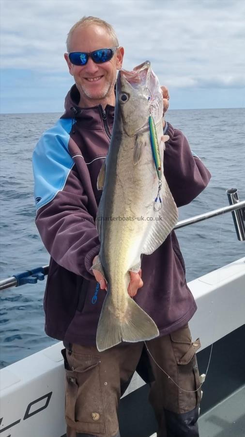 8 lb 13 oz Pollock by Matt