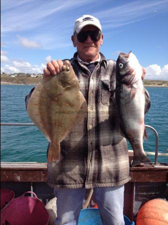 2 lb 8 oz Plaice by Captains plaice