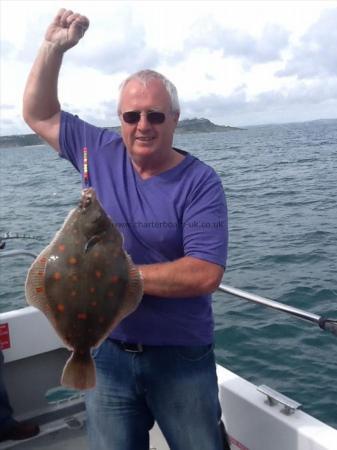 5 lb 10 oz Plaice by Nev Smart