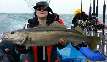 13 lb Pollock by JIm Grant