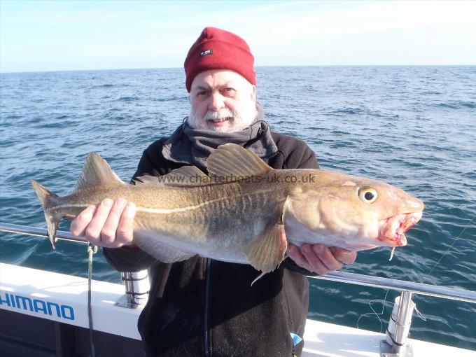 6 lb 15 oz Cod by Alan Gunner.