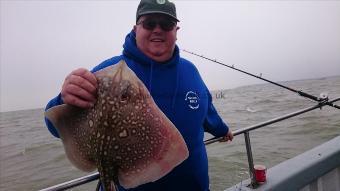 7 lb 4 oz Thornback Ray by Big Nige from Herne Bay