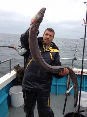 19 lb Conger Eel by Wayne Barnes