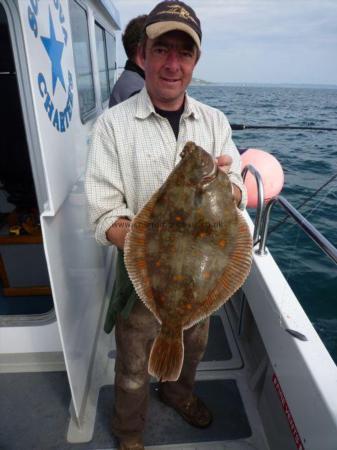 4 lb 6 oz Plaice by Aaron Massingham