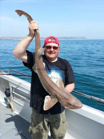 13 lb 12 oz Bull Huss by Stephen Attwood