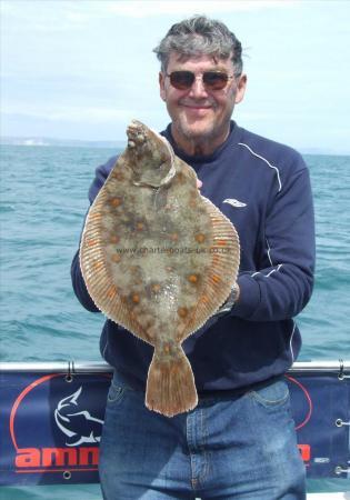 4 lb 4 oz Plaice by John France