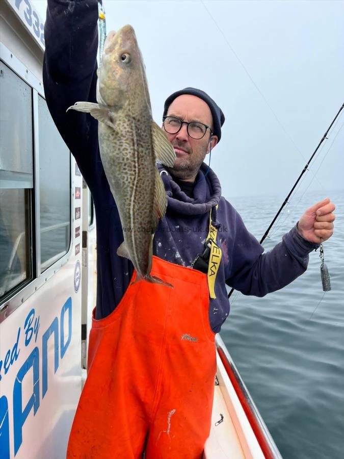 6 lb 2 oz Cod by Skip.