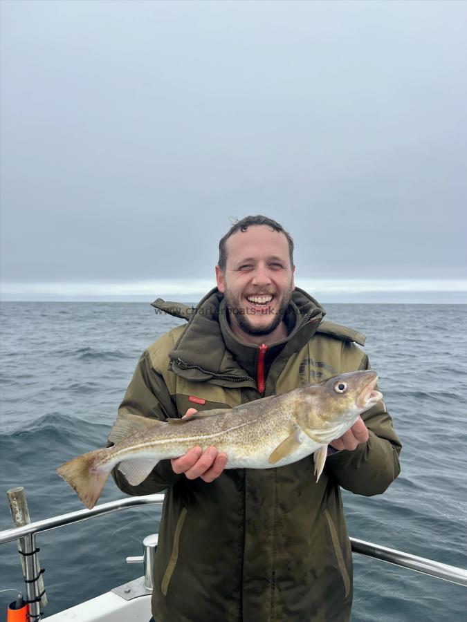 3 lb 12 oz Cod by Ben Thurlow