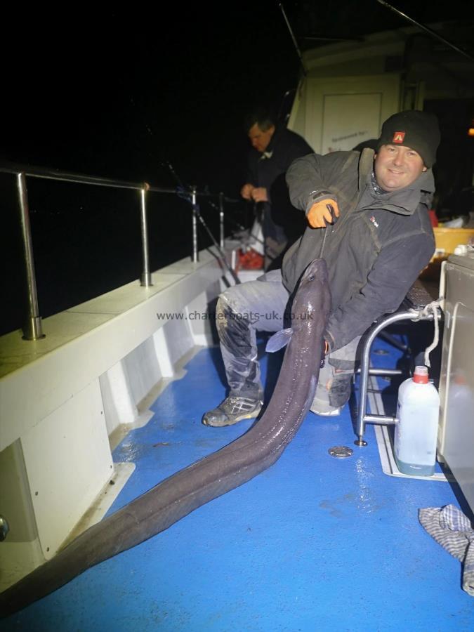 33 lb Conger Eel by Robbie