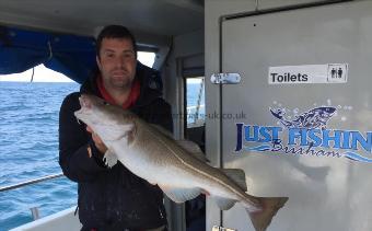 9 lb 12 oz Cod by Skipper