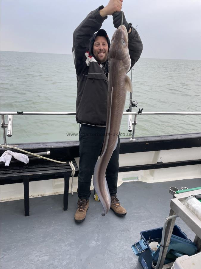 21 lb Conger Eel by Unknown