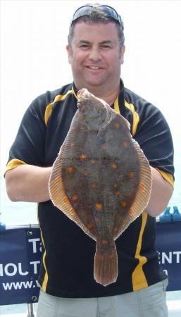 4 lb 15 oz Plaice by Kurt Lander