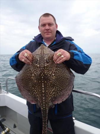 13 lb 6 oz Thornback Ray by Chris Drayton