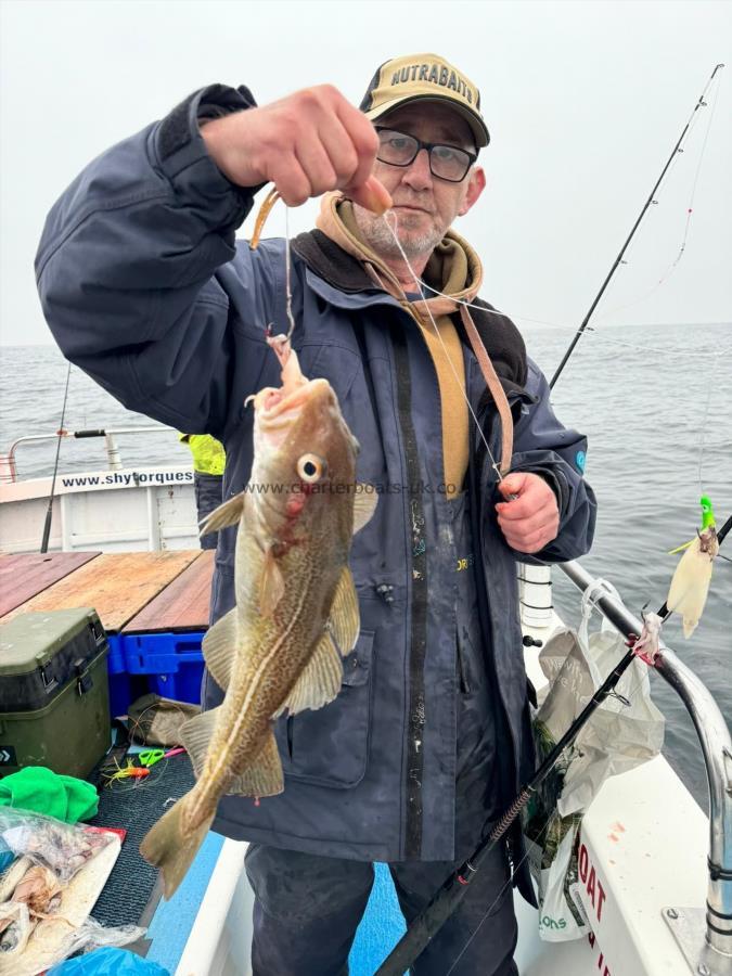 3 lb 14 oz Cod by Daryll.