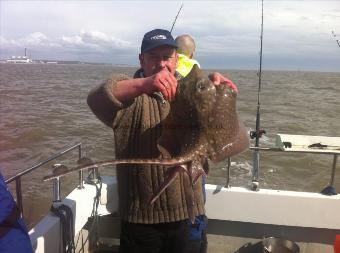 12 lb 1 oz Thornback Ray by jeff