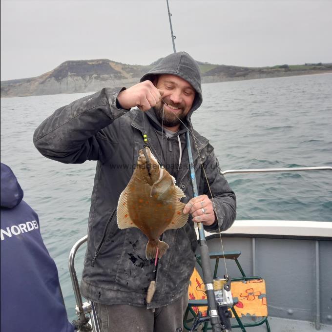 2 lb 4 oz Plaice by Unknown