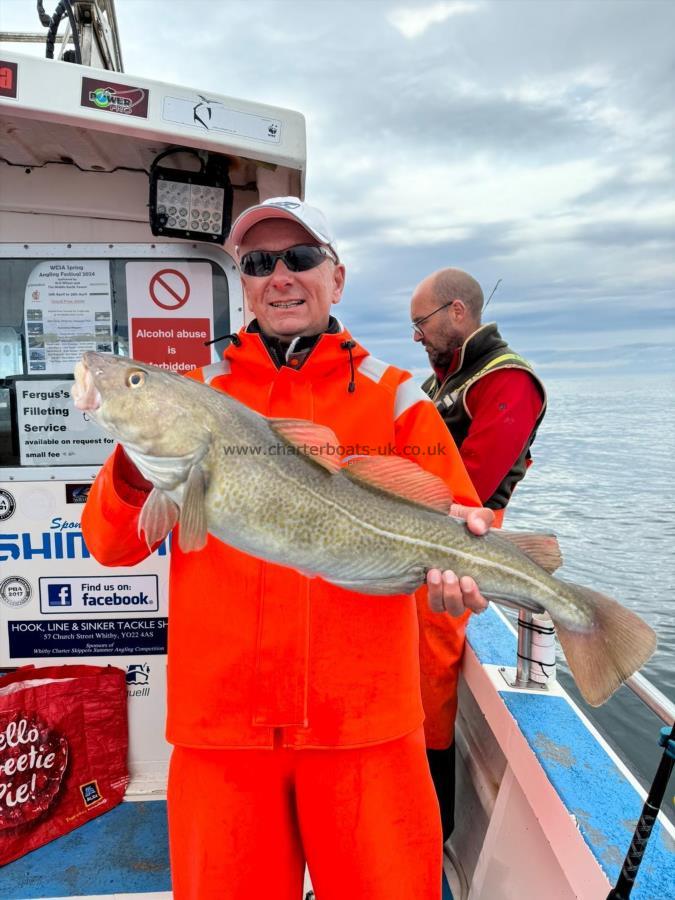 8 lb 2 oz Cod by Chris.