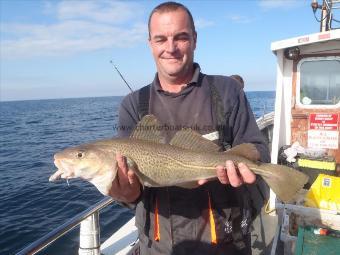 4 lb 10 oz Cod by Glen from Morcambe.